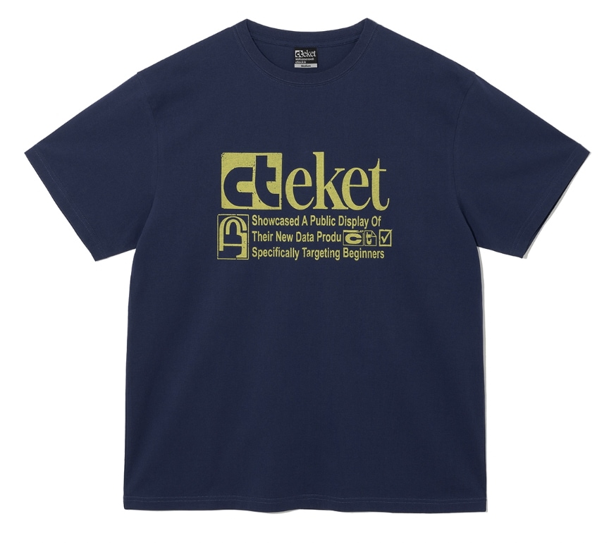 テケット Plan Tee Navy