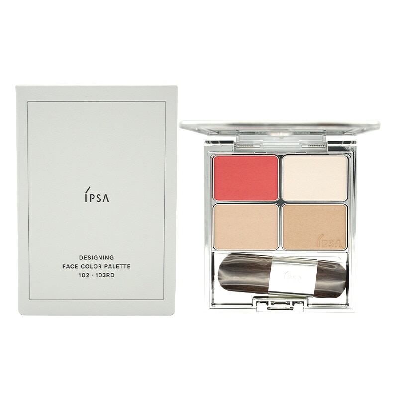 デザイニング フェイスカラーパレット [102103RD] 7.2g レフィル+ケース DESIGNNING[ギフトラッピング対応]