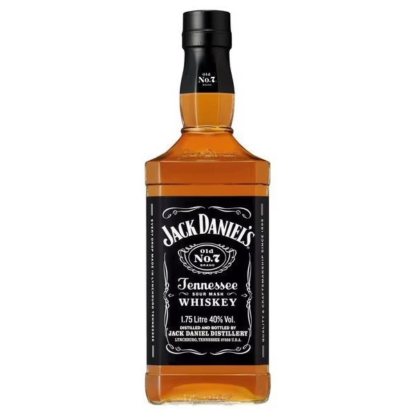 【送料無料】ジャックダニエル ブラック 1750ml×1ケース/6本