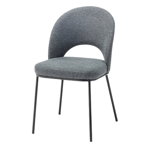 チェア ダークグレー 幅46×奥行き56×高さ81×座面高46cm MYS-504DGY