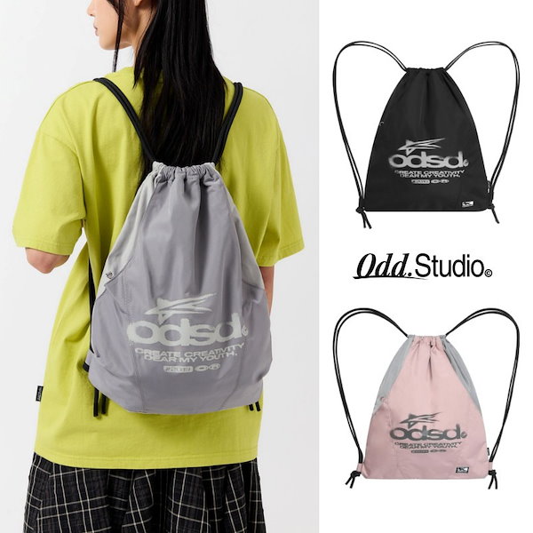 【odd studio】カーブド スポーティ ストリングバッグ