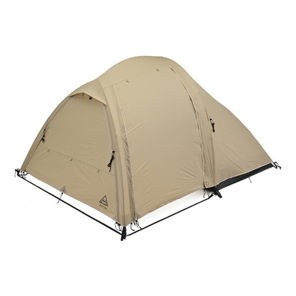 D48343 neGla(ネグラ) バイク用 テント 1人用 春夏秋 フルクローズインナー 通気性 軽量 コンパクト MAEHIRO DOME PLUS(マエヒロドーム プラス) コヨーテ 48343