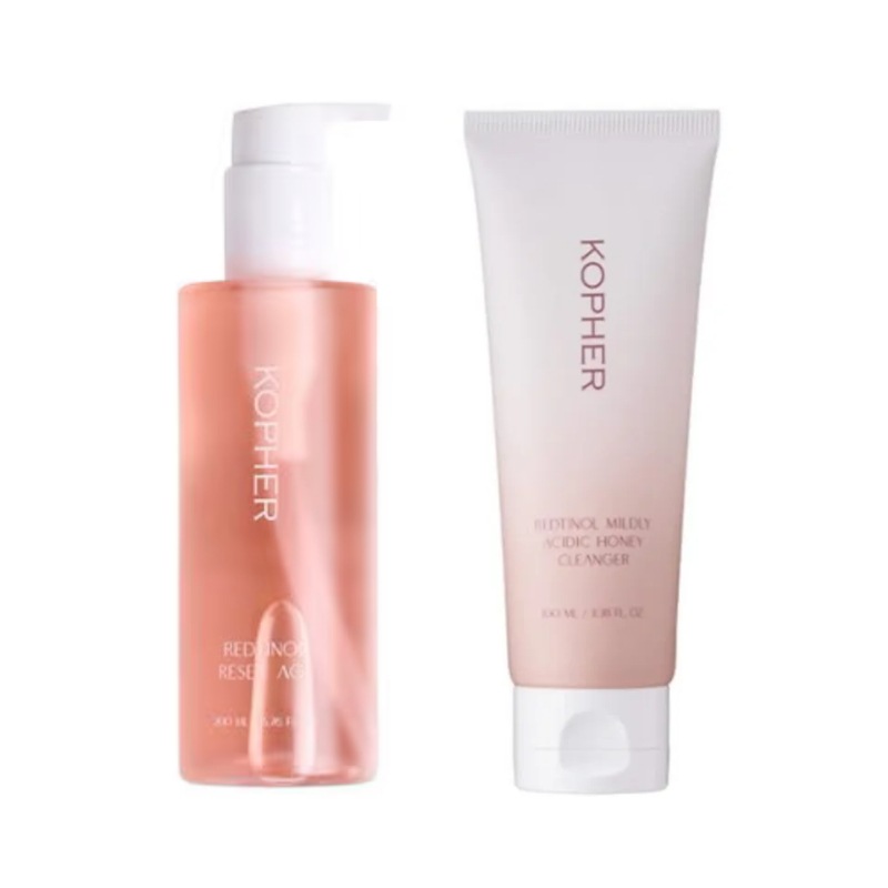 レッドチノール リセット エージー クレンジングオイル 200ml+レッドチノールハニークレンザー 100ml