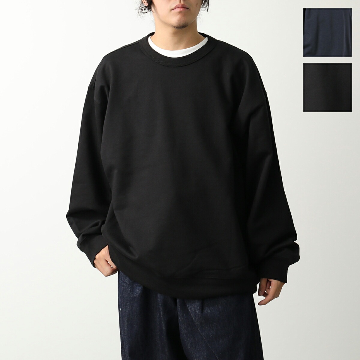 DRIES VAN NOTEN ドリスヴァンノッテン トレーナー HAX SWEATER 021152-2611 メンズ クルーネック スウェット オーバーサイズ カラー2色