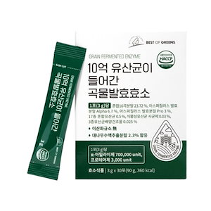 【韓国】高含有乳酸菌含有穀物発酵酵素 30包(90g) x 1ボックス