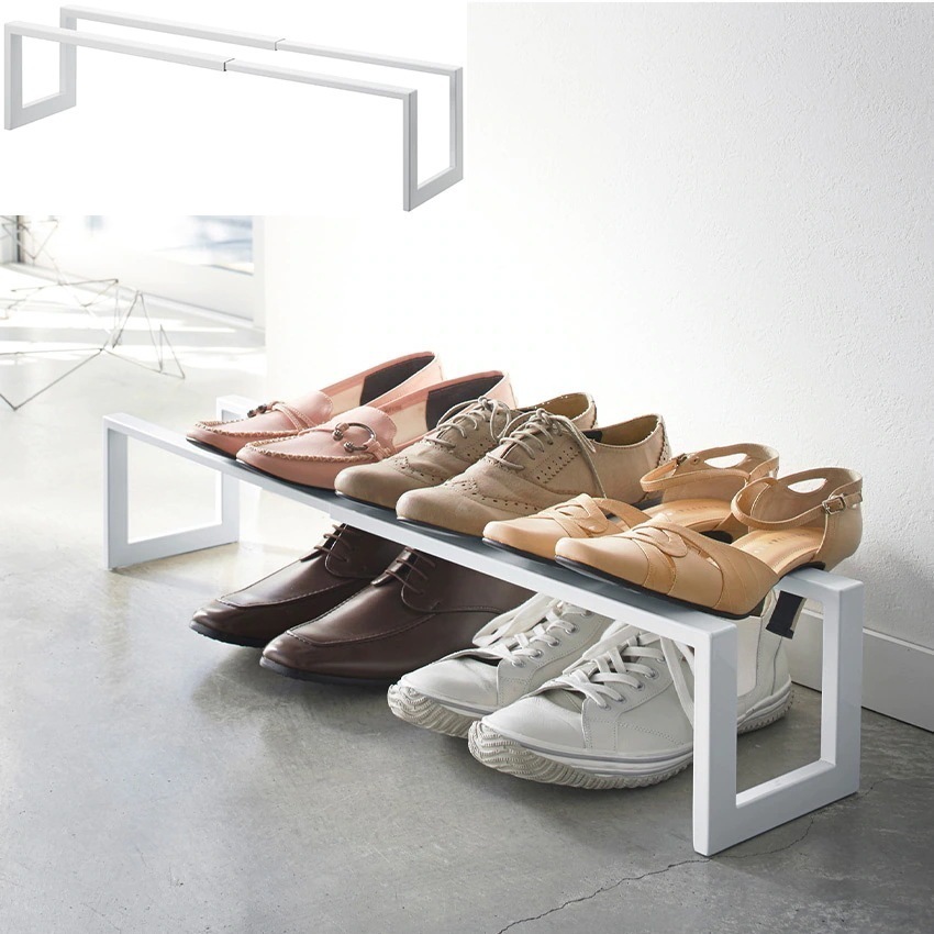 LINE 伸縮シューズラック　ライン　１段　3188