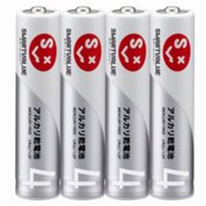 ジョインテックス アルカリ乾電池 単4x200本 N124J-4P-50
