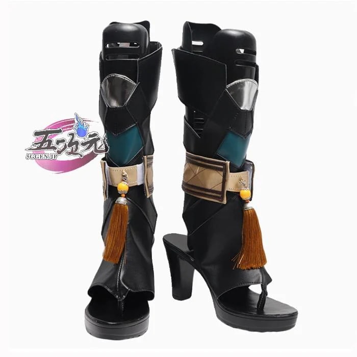 【予約商品】2026新作 Insでも話題に 五次元　崩壊スターレイル コスプレ　スタレ　寒鴉　かんあ　靴