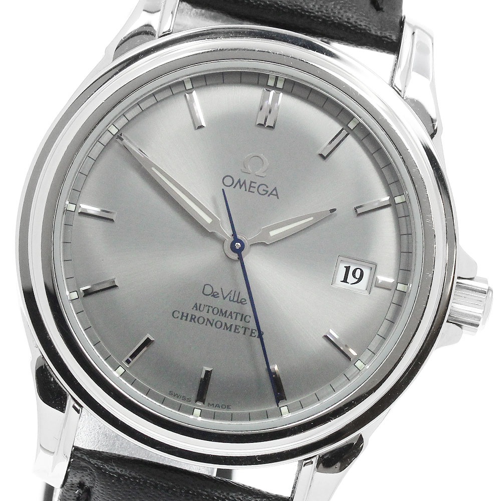 オメガ OMEGA 4831.40.31 デビル コーアクシャル デイト 自動巻き メンズ _958594【中古】