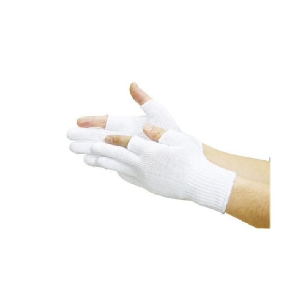 （まとめ）2本指出し すべり止め付手袋 TG-F2 1双 [x30セット]