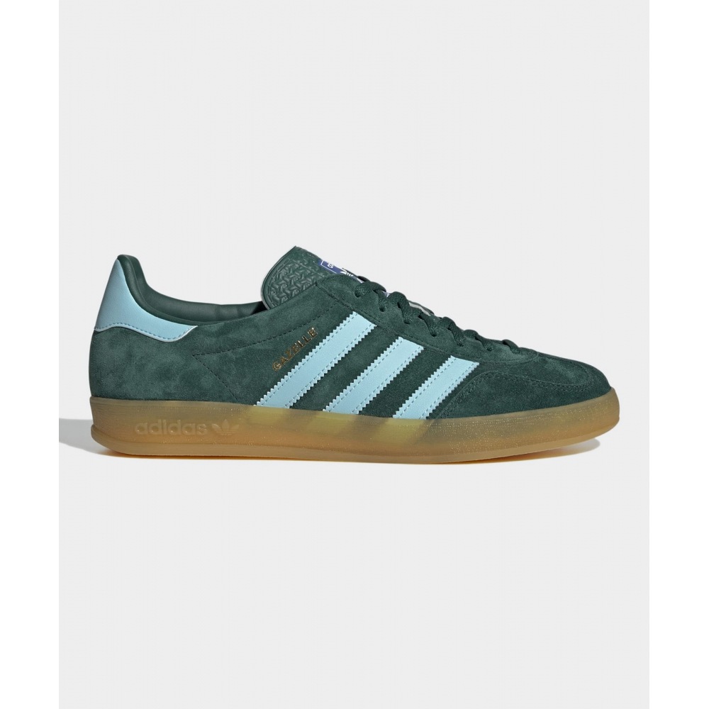 ADIDAS ガゼル インド語 グリーンブルー IG9979 GAZELLE INDOOR CGREEN HAZSKY VICGOL