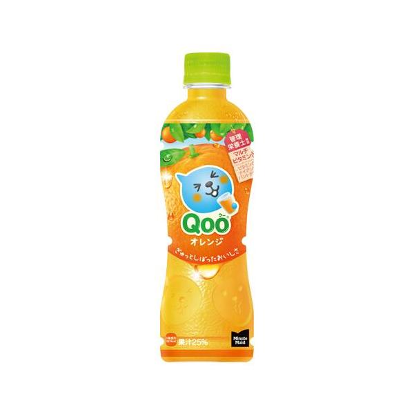 【2ケース】ミニッツメイド Qoo(クー) オレンジ 425ml*48本[コカ・コーラ]