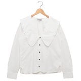 Qoo10] ガニー 未使用 レース 5分袖 スクエアネック