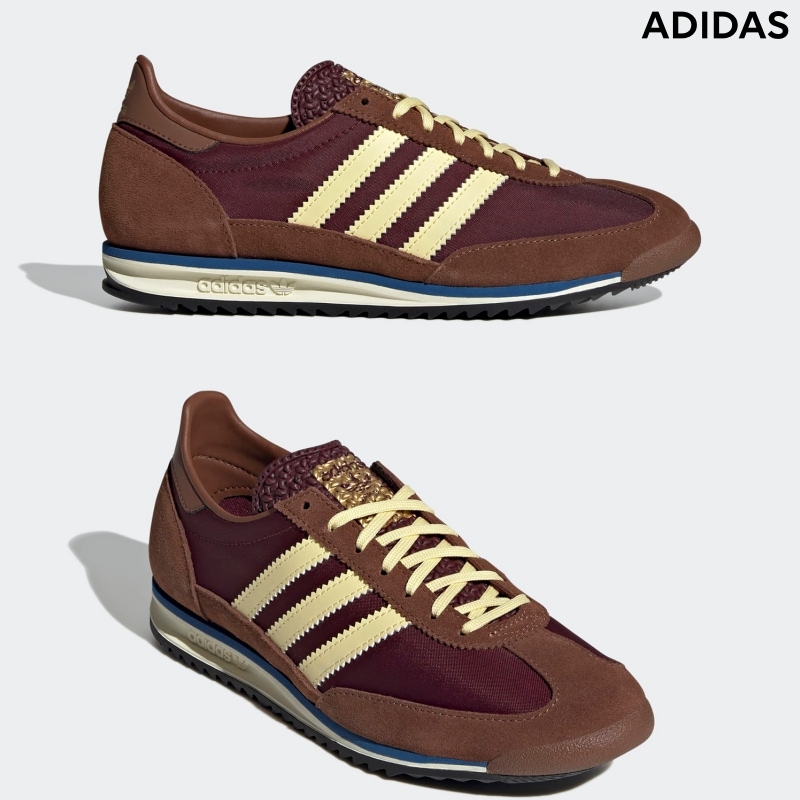 [ADIDAS] アディダス スニーカー SL 72 マルーン