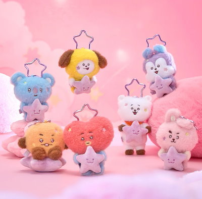 一部翌日発送 BT21 防弾少年団 BTS バンタン キーリング