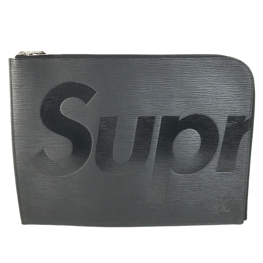 クラッチバッグ M67754 ポシェットジュールGM エピ シュプリーム supreme Pochette Jour GM Black clutch bag ポーチ エピレザー ノワール ブラック