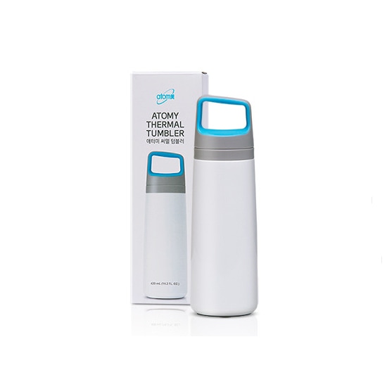 韓国人気ブランドアトミサーマルタンブラー14.2FLOZ ステンレス鋼のデイリーコーヒー