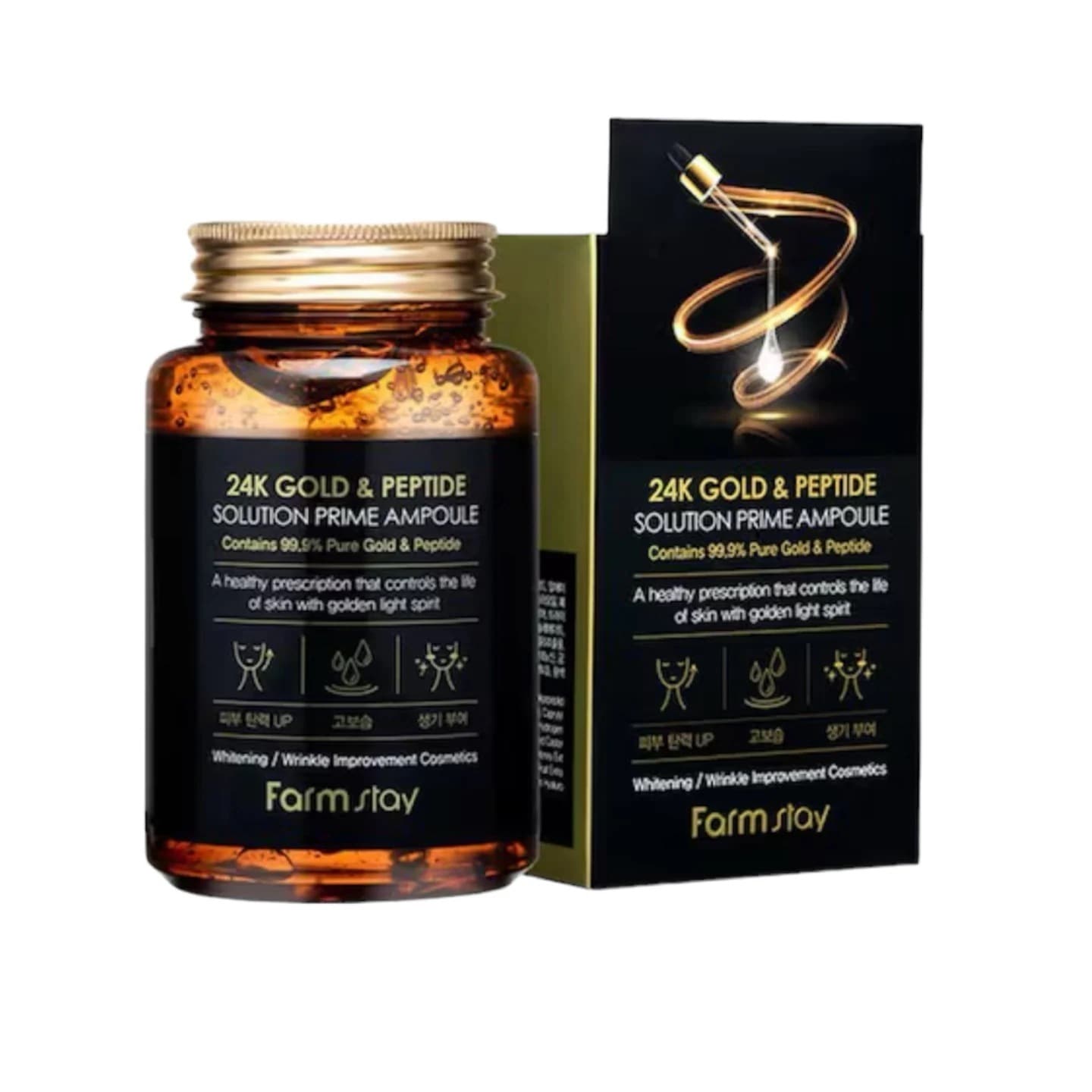 24K ゴールド&ペプチド ソリューション プライムアンプル 250ML