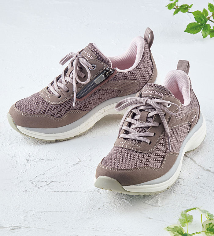 開店15周年記念15％OFFクーポン／ スポーツシューズ 22.5cm 23.0cm 23.5cm 24.0cm 24.5cm 25.0cm 婦人用膝サポートアサヒメディカルウォーク(22.5cm25