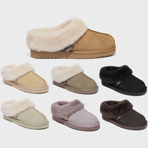 NEW ORIGINAL WINTER FUR MULES - 7 colors