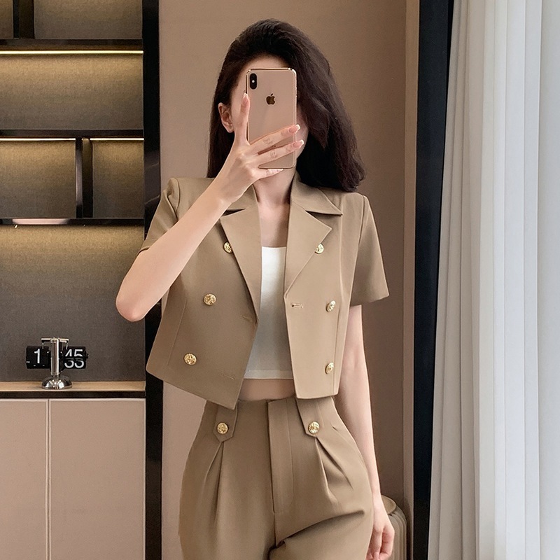 【急速出荷】Xiaoxiangfeng スーツスーツ女性のハイエンドファッション爆撃ストリート年齢軽減カジュアル小さなスーツジャケット