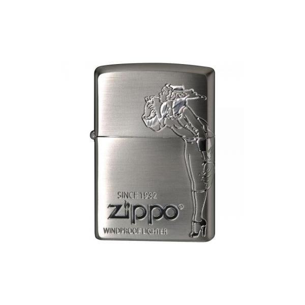 ZIPPO ジッポー 2SS-WINDY オールドデザイン 銀サテーナ ZIPPOライター オイルライター