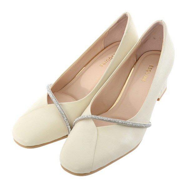 [] 女性パンプス 5CM(EQDSHP522IV) [P003733090]