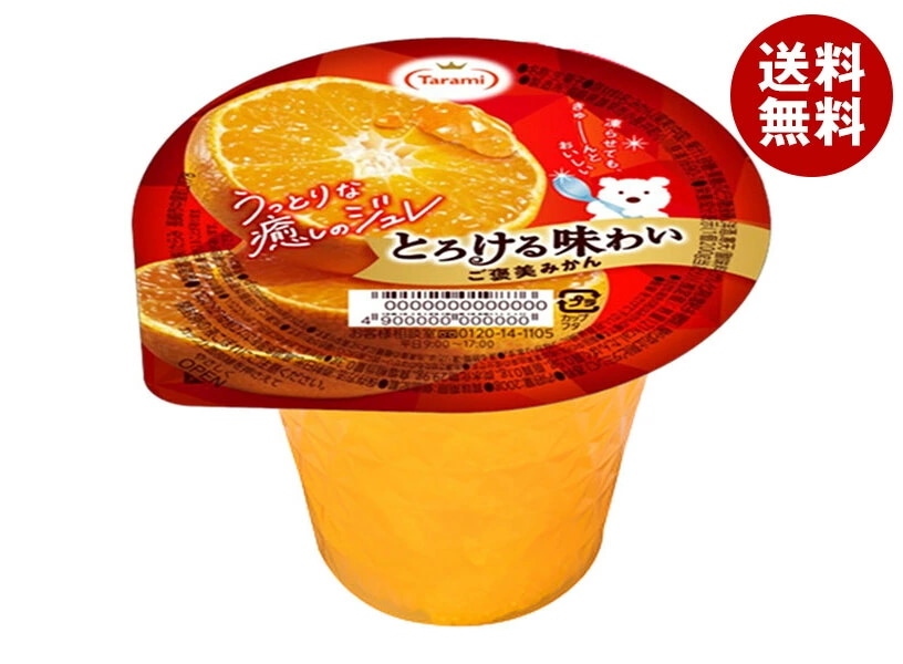 たらみ とろける味わい ご褒美みかん 200g×24(6×4)個入×(2ケース)