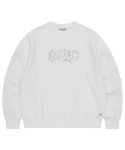 【COYSEIO】 COY SWEATSHIRT : WHITE