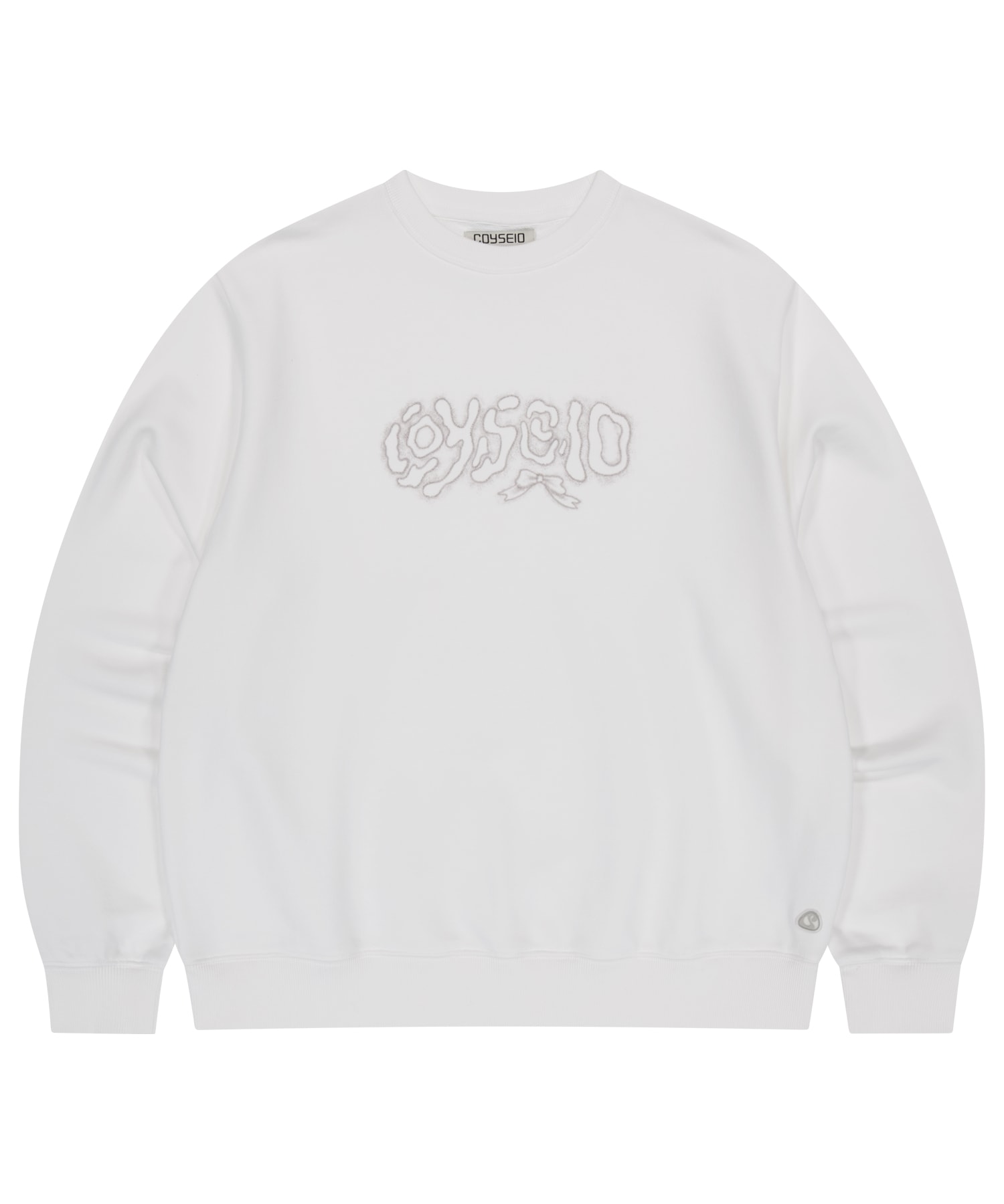 【COYSEIO】 COY SWEATSHIRT : WHITE