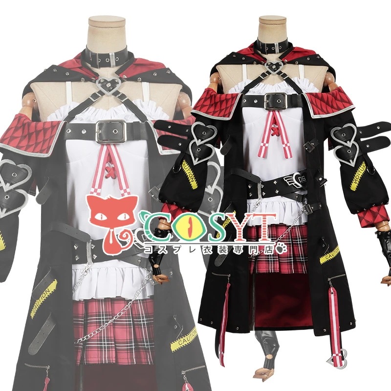 バーチャルYouTuber Vtuber 沙花叉 コスプレ衣装 コスチューム 仮装 変装 可愛い コスプレ cosplay アイドル イベント パーティ