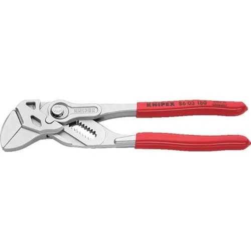 【メーカー直送品】KNIPEX プライヤーレンチ すべり止めなし 180mm 8603-180