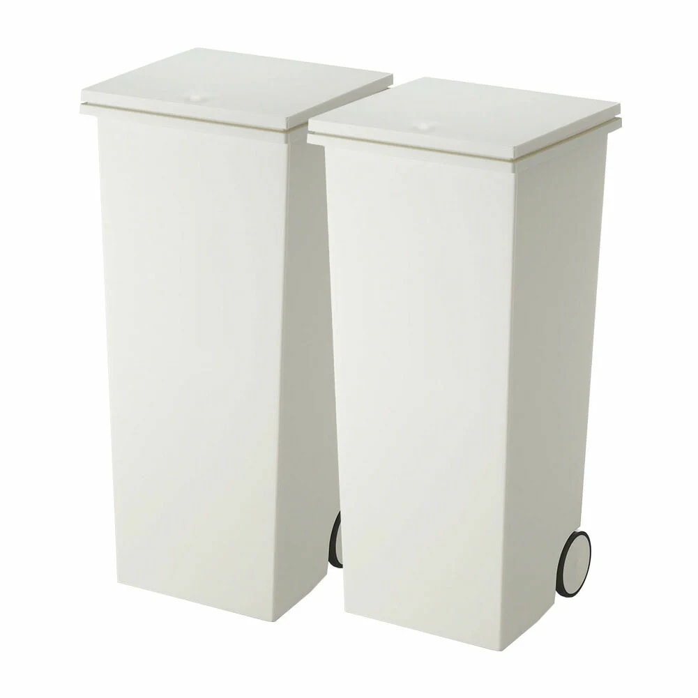 ゴミ箱 2個セット kcud クード スクエア プッシュベール 24L キッチン ふた付き おしゃれ 30L袋可