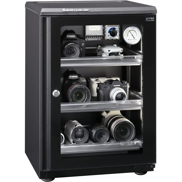 東洋リビング ED-80CATP3(B) ブラック オートクリーンドライ [全自動防湿庫 (77L)] メーカー直送