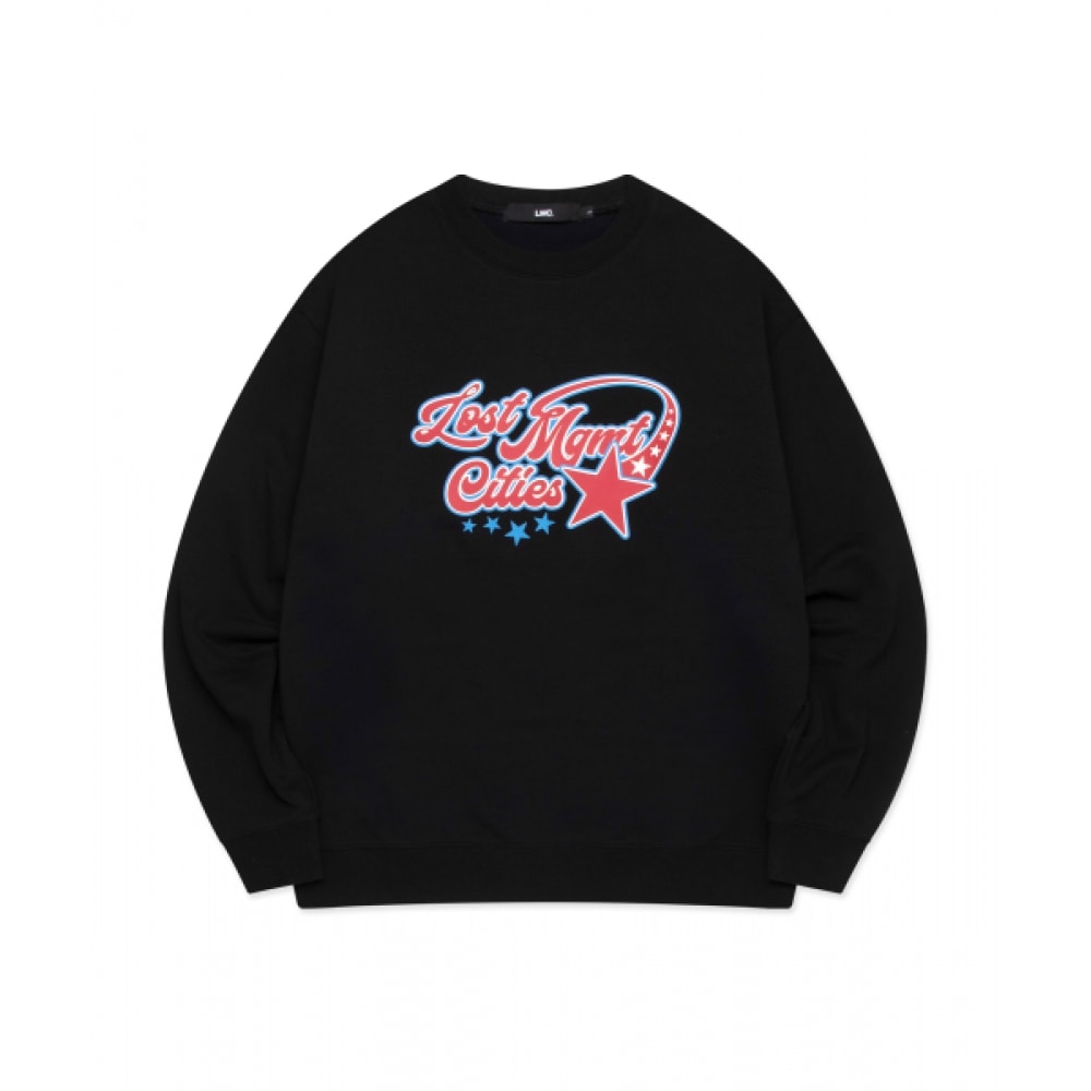 LMC スターウエスタンスウェットシャツブラック