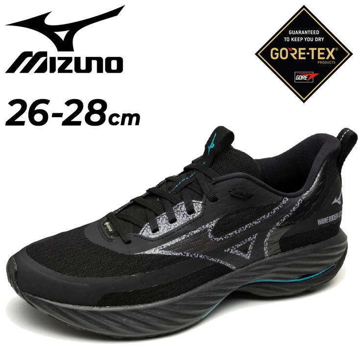 メンズ ランニングシューズ 2E相当 ウエーブライダーGTX 3 防水シューズ GORE-TEX ゴアテックス 全天候対応 ジョギング マラソン サブ5・完走 レース 陸上 トレイル/J1GC2577