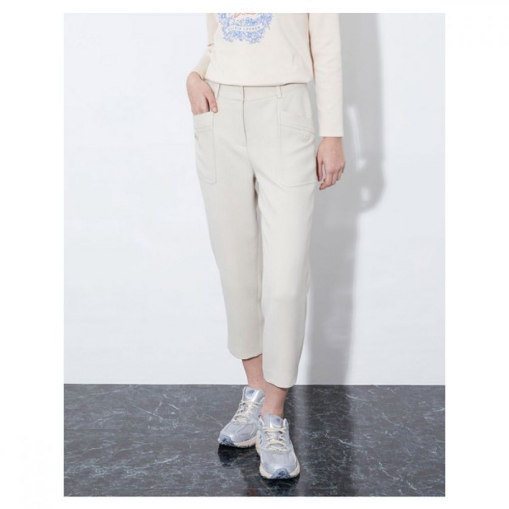 (オリビア・ローレン) アウトポケットバギーパンツ_VVCDL4S1371