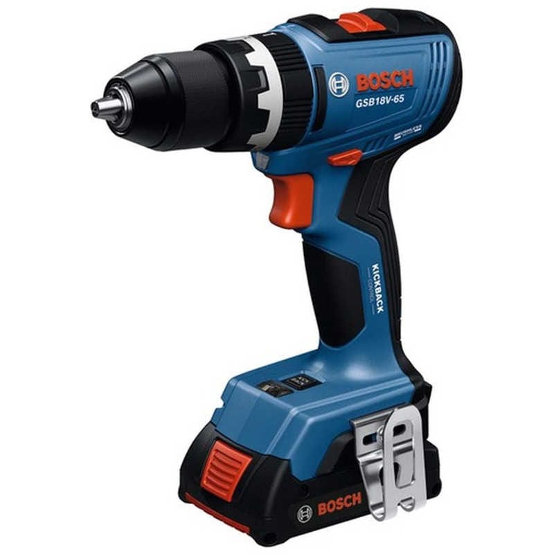 BOSCH　ボッシュ コードレス振動ドライバードリル 18V　GSB18V65