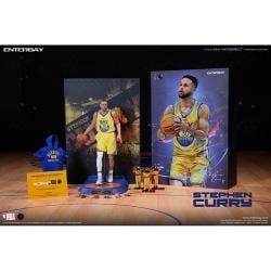 【新品/在庫あり】【アウトレット品／新品】[エンターベイ] リアルマスターピース NBAコレクション ステフィン・カリー 1/6 コレクティブル フィギュア NEW ver