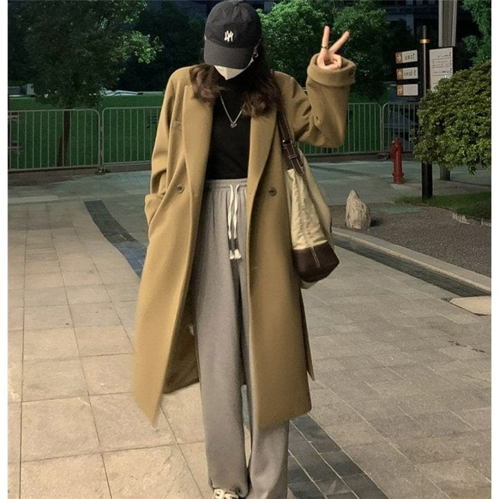 ロングコート コート レディース 秋 冬 40代 チェスターコート ラシャ トップス アウター ゆっ