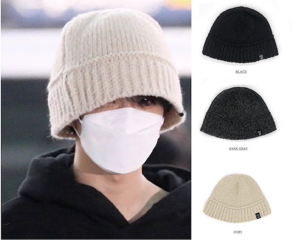 Qoo10] BLACK MAMBA COPE KNIT BUCKET HAT