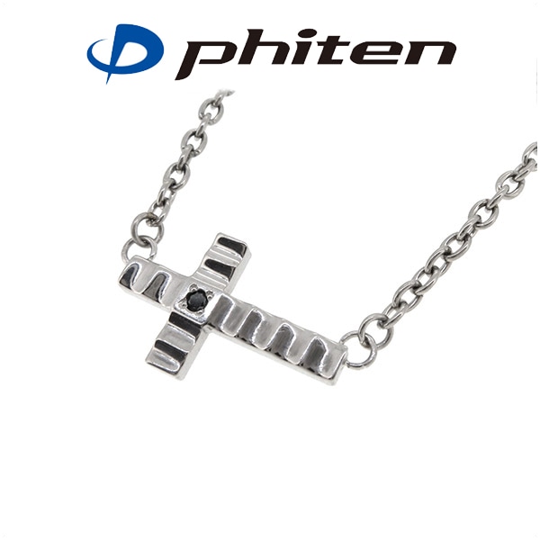 fe-fe phiten ダイヤモンドクロスチタンネックレス ファイテン スポーツ 送料無料