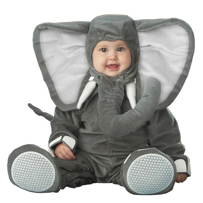 人気商品再入荷ハロウィン 衣装 子供用 キッズ 着ぐるみ 子供 赤ちゃん ぞうぬいぐるみ ( クリスマス 衣装 男子 女子きぐるみ コスチューム 仮装 なりきり コスプレ カバーオール 春 秋 冬