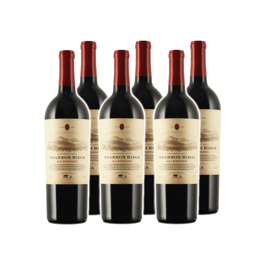 シャノン リッジ ハイ エレベーション ジンファンデル ６本セット