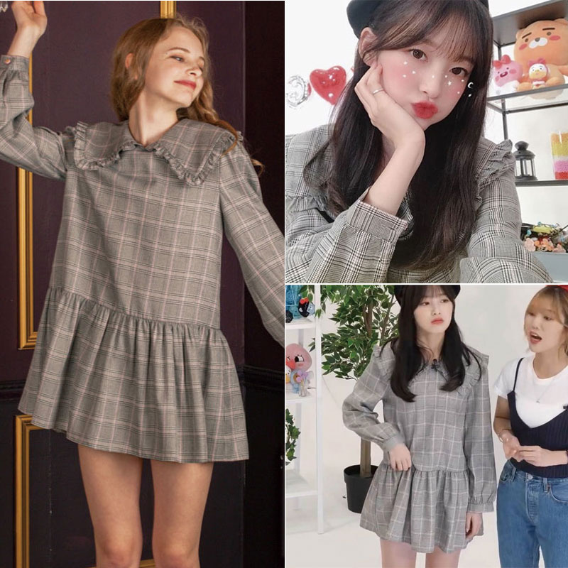 [CATTLINE] big collar onepiece OH MY GIRL 着用