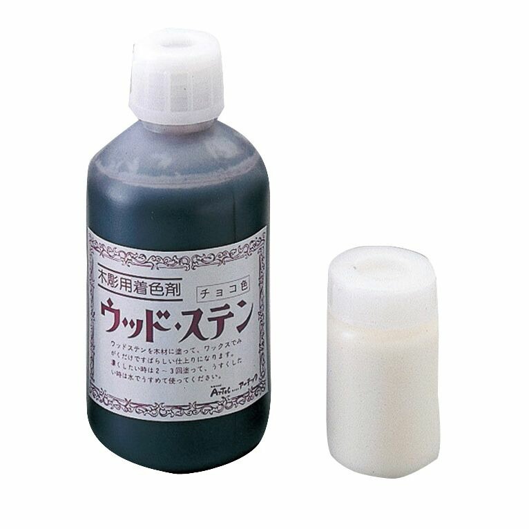 （まとめ買い）ウッドステン 水性 500cc チョコ 31901 [x3セット]