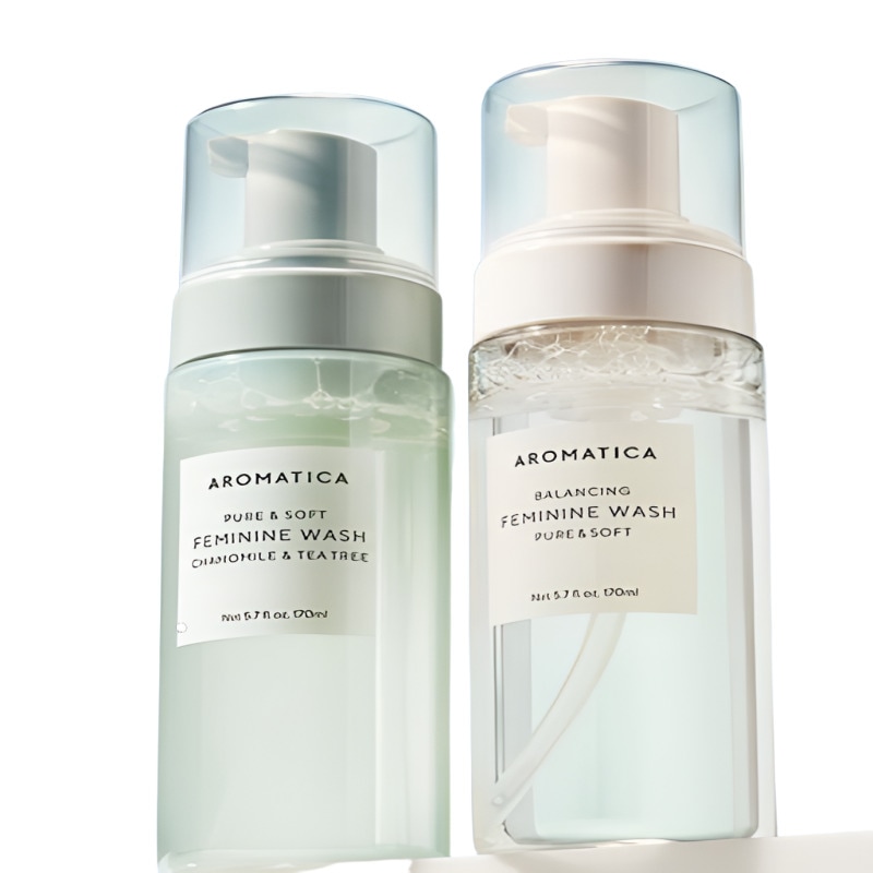 【韓国人気製品]ピュア＆ソフト フェミニンウォッシュ 255ml×2本セット（1+1企画）