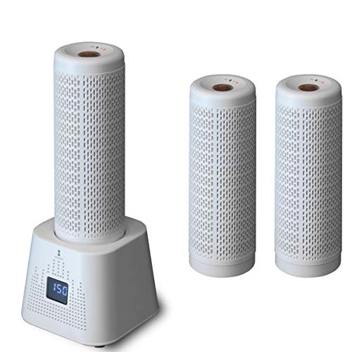 ottostyle.jp 除湿剤 コンパクト除湿器 【ホワイト】 繰り返し利用 500回 カートリッジ3個 ドライスタンド付き 大容量 簡単設置 湿気取り カビ対策 結露防止 省エネ コードレス 水捨