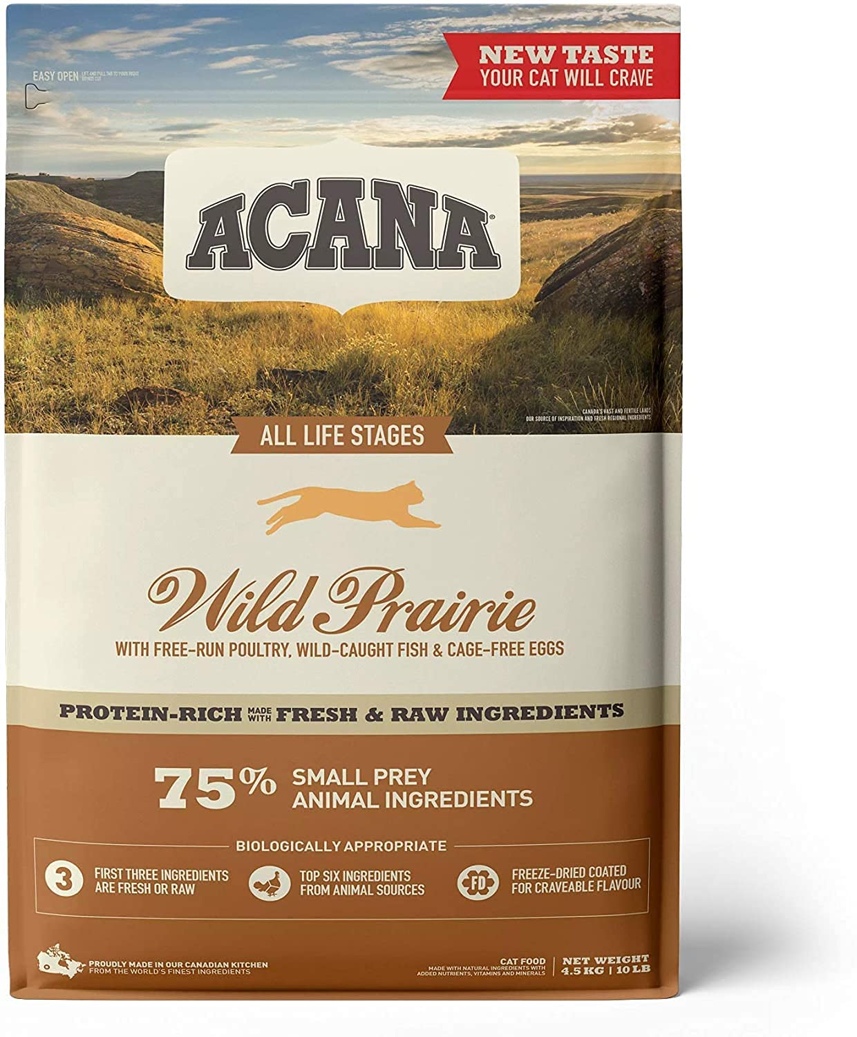 アカナ (ACANA) ワイルドプレイリーキャット 4.5kg 国内正規品