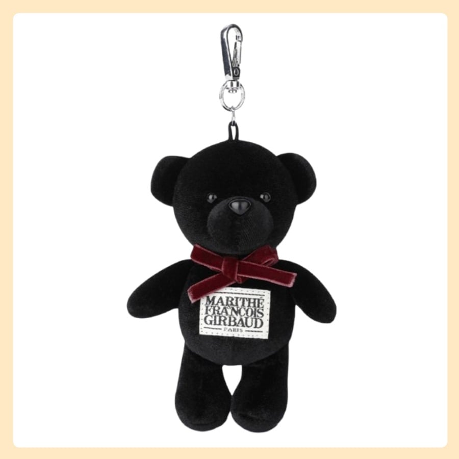 【正規品】 VELVET MARI KEYRING black